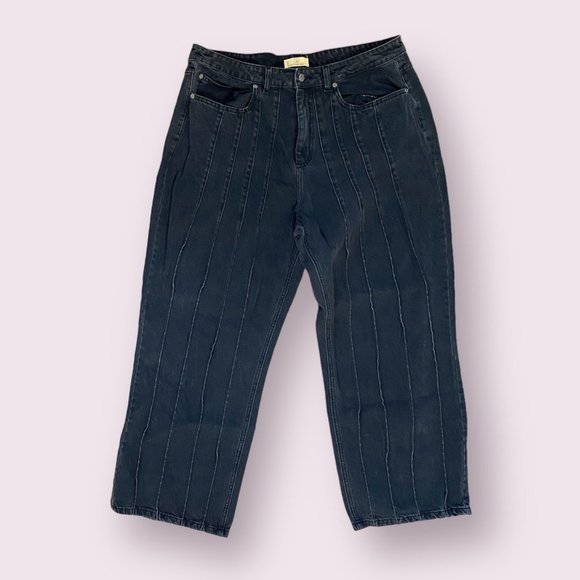 ASOS | Women’s | Plus High Rise Straight Dad Jeans with Front Seams | Size: 16 - Picture 1 of 8